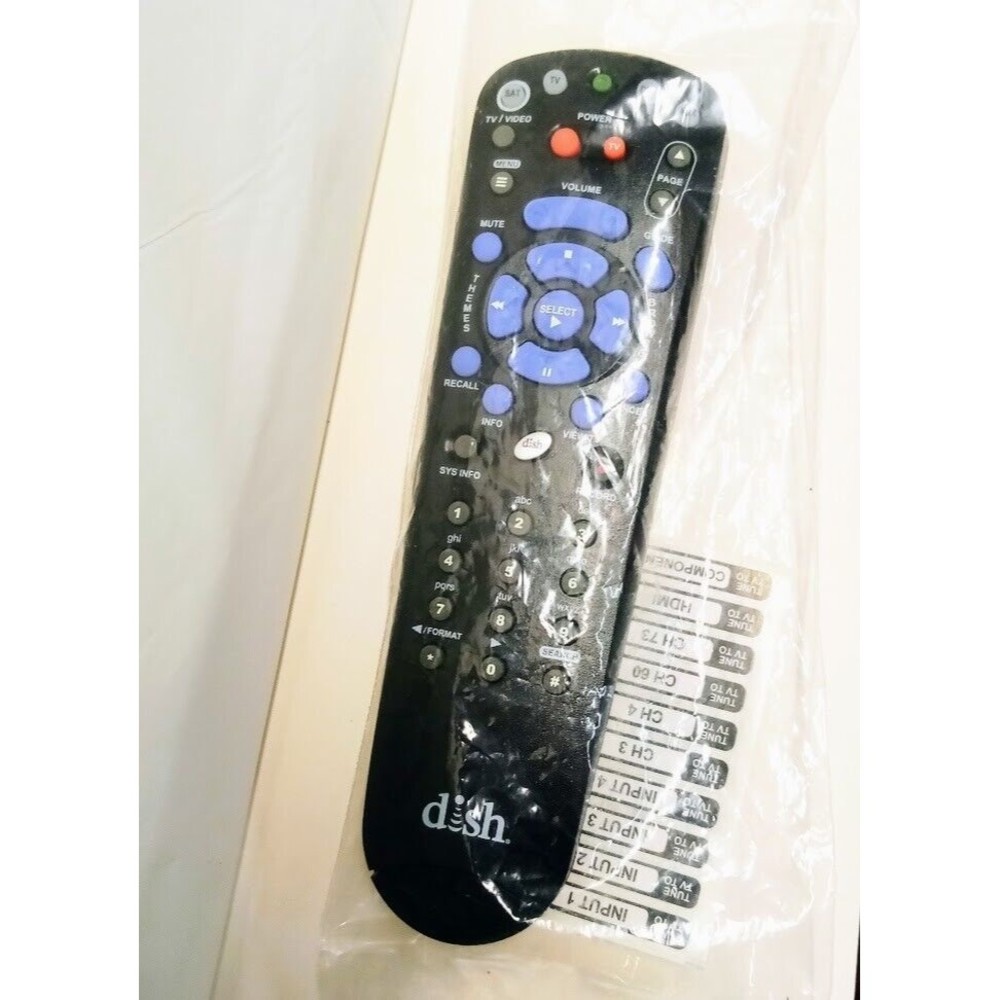 Dish Network Remote 4.4 IR/UHF PRO 189482 New